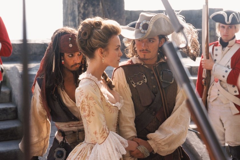 Will Turner a Elisabeth Swann